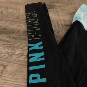 VS Pink Yoga Leggings